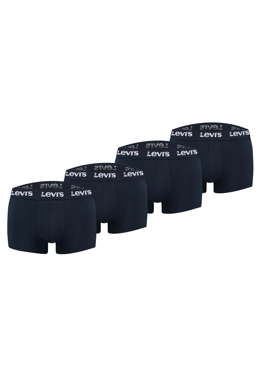 Боксеры, повторяющийся логотип, Levi´s, navy
