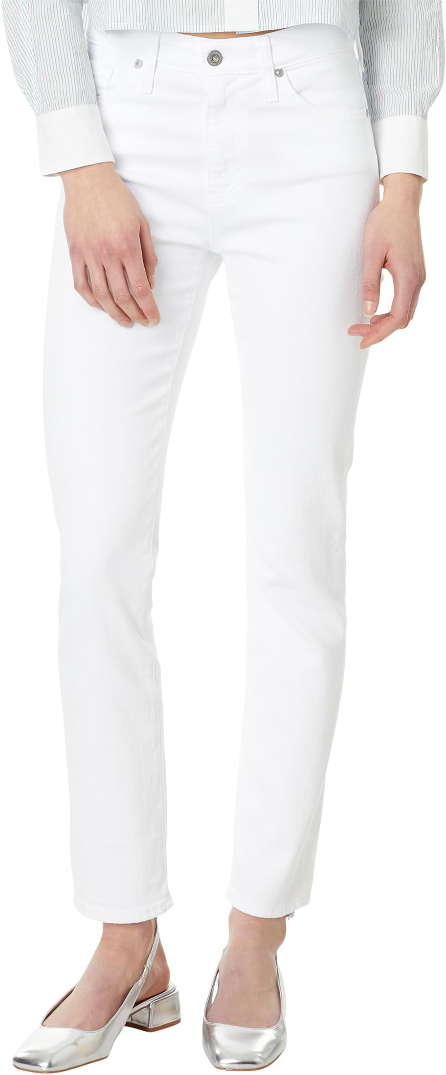 

Джинсы AG Jeans Mari in White, белый