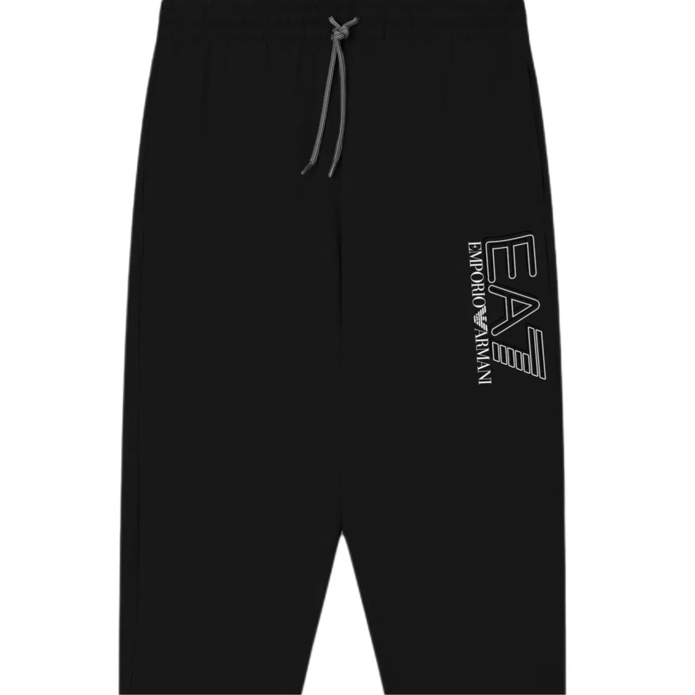Тренировочные штаны трикотажные EA7 для мужчин EMPORIO ARMANI, Black — фото 3