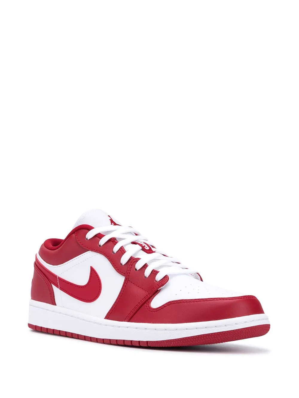 Кроссовки Air  1 Low Jordan, красный — фото 2