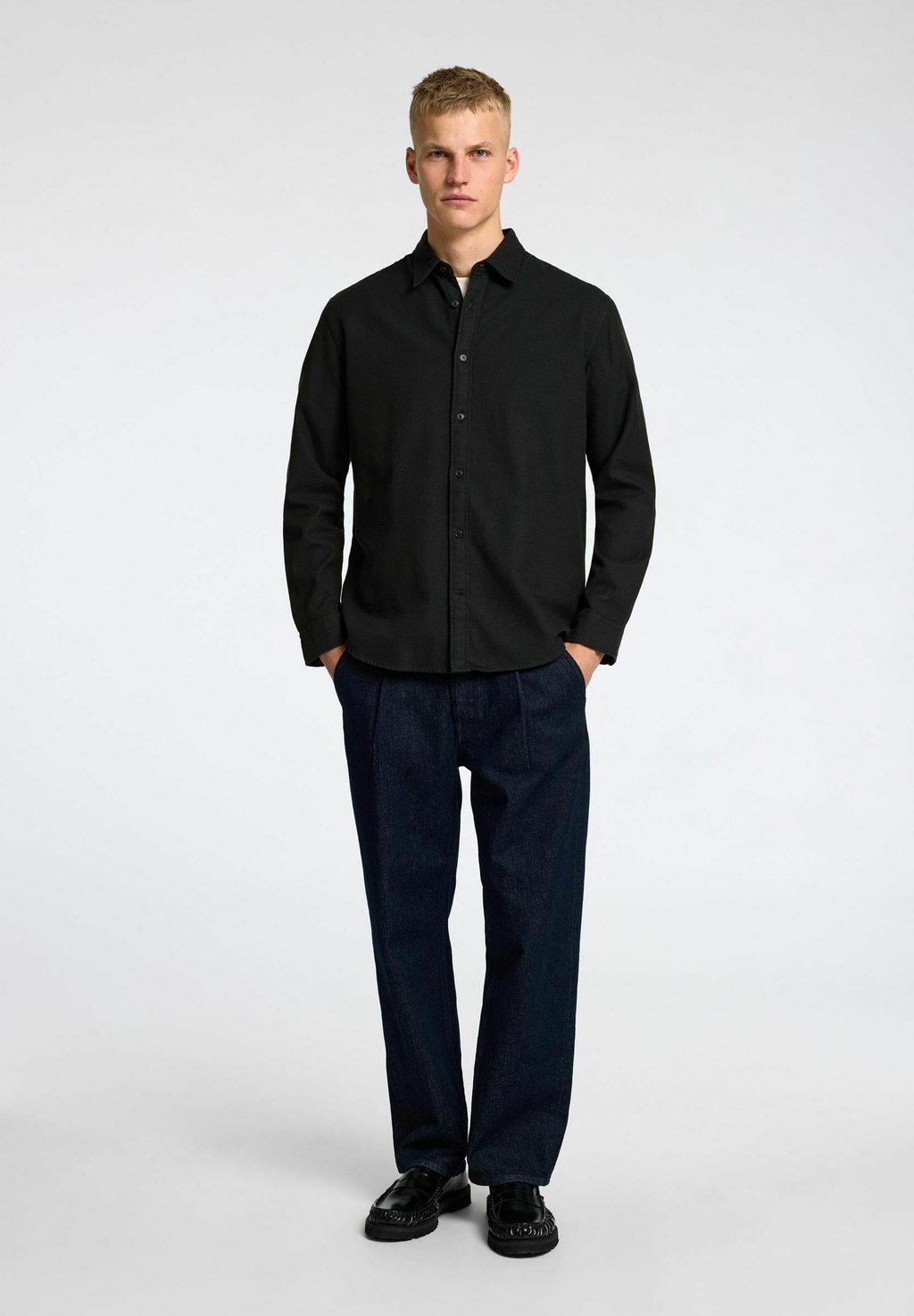 

Рубашка SLHREG OWEN Selected Homme, черный