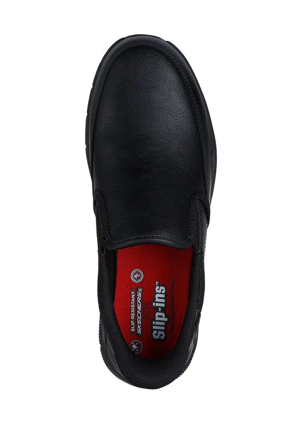 Высокие кроссовки skechers herren nampa broxtin slipins arbeitsschuh 200304ec blk schwarz Skechers, Blk Black — фото 3