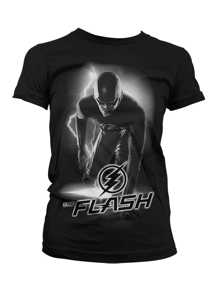 

DC Flash Черная футболка, Черный, DC Flash Черная футболка