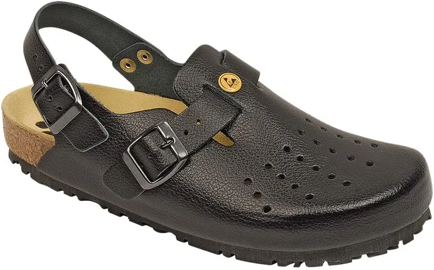 Рабочие сабо Weeger Unisex ESD Clog Perf, Black — фото 2