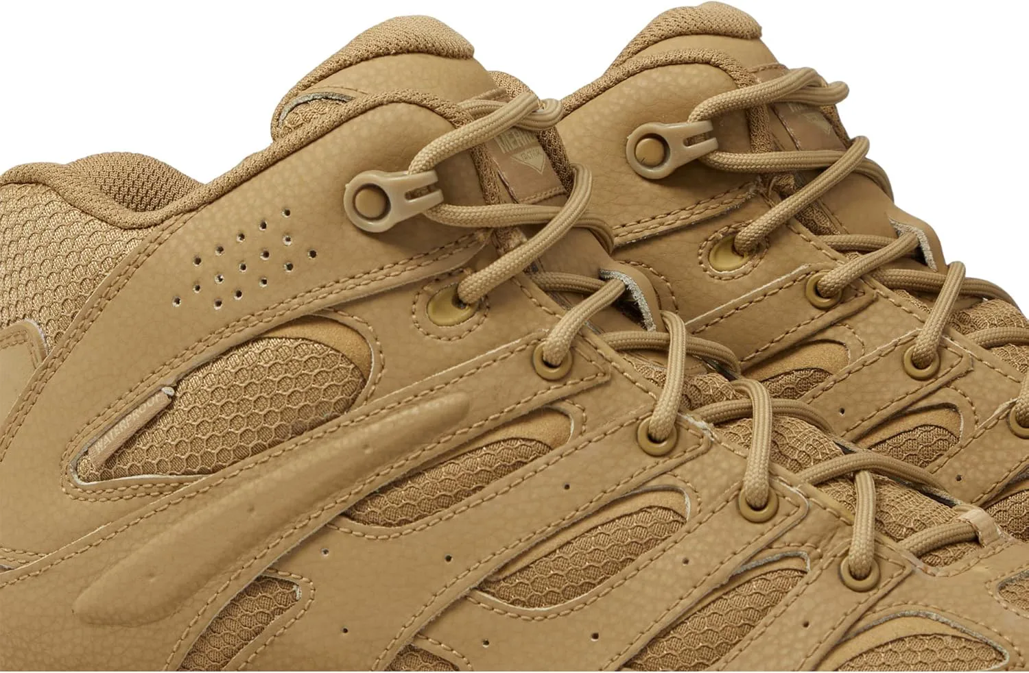 Мужские тактические ботинки Merrell Moab 3 Mid с водонепроницаемой мембраной, верх из лакированной кожи и сетки, для боевых действий, походов и работы — фото 4