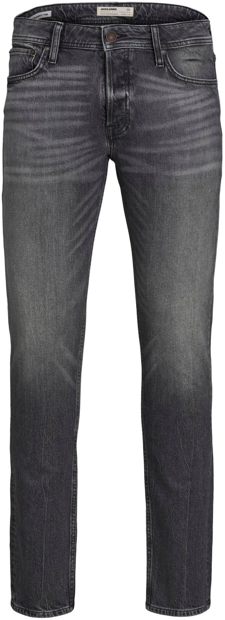 

Облегающие джинсы JACK & JONES Tim Original, черный деним