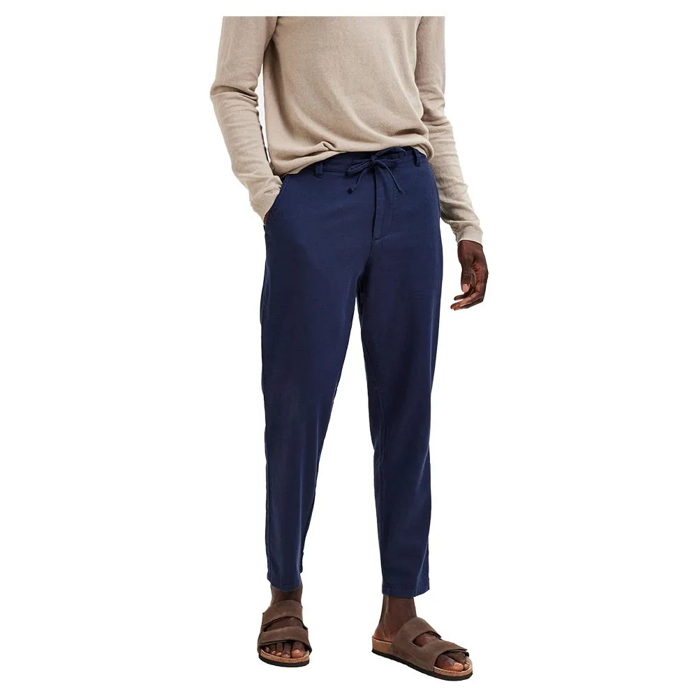 

Брюки чинос Selected 172 Brody Slim Tapered Fit, синий