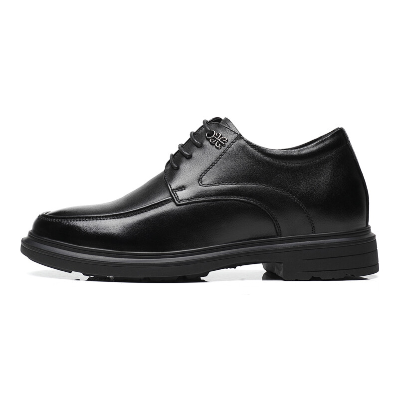 

Туфли мужские низкие Kj, цвет Oukai-558 Black Hidden Wedge 8cm Style