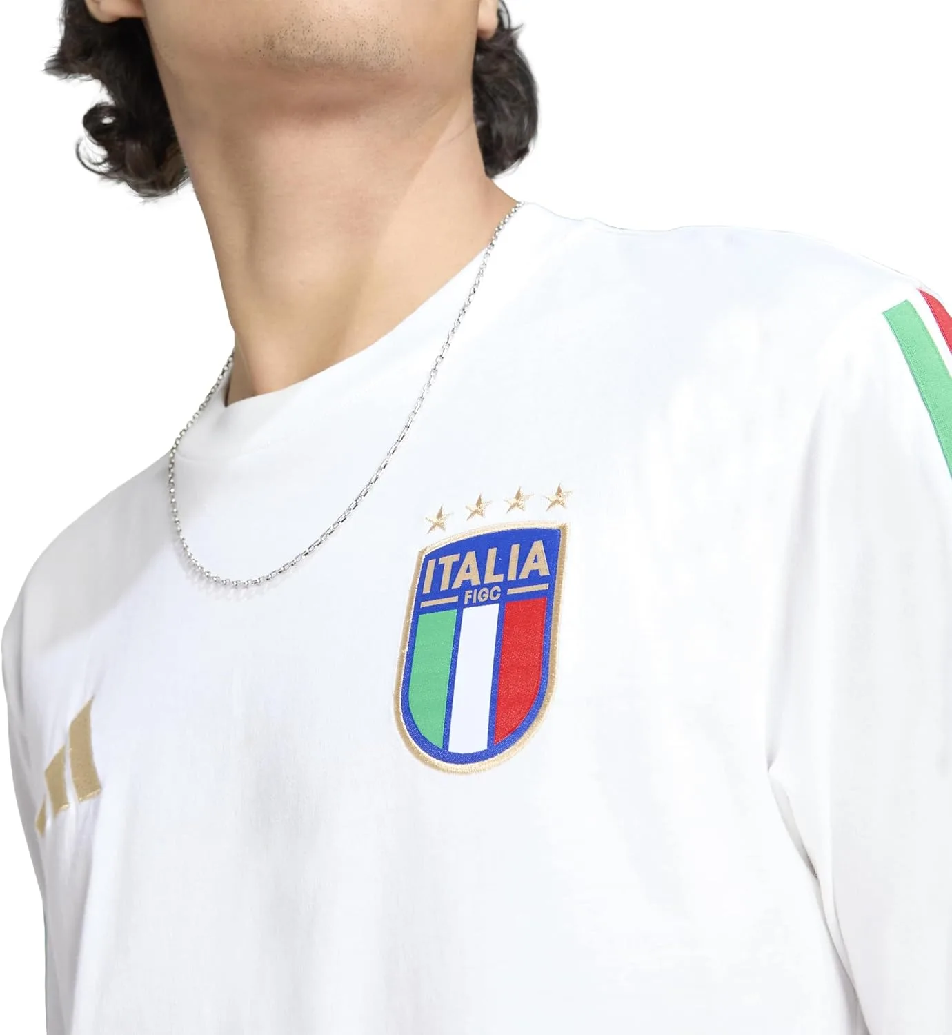Футболка adidas Men's Italy Alphaskin — фото 3