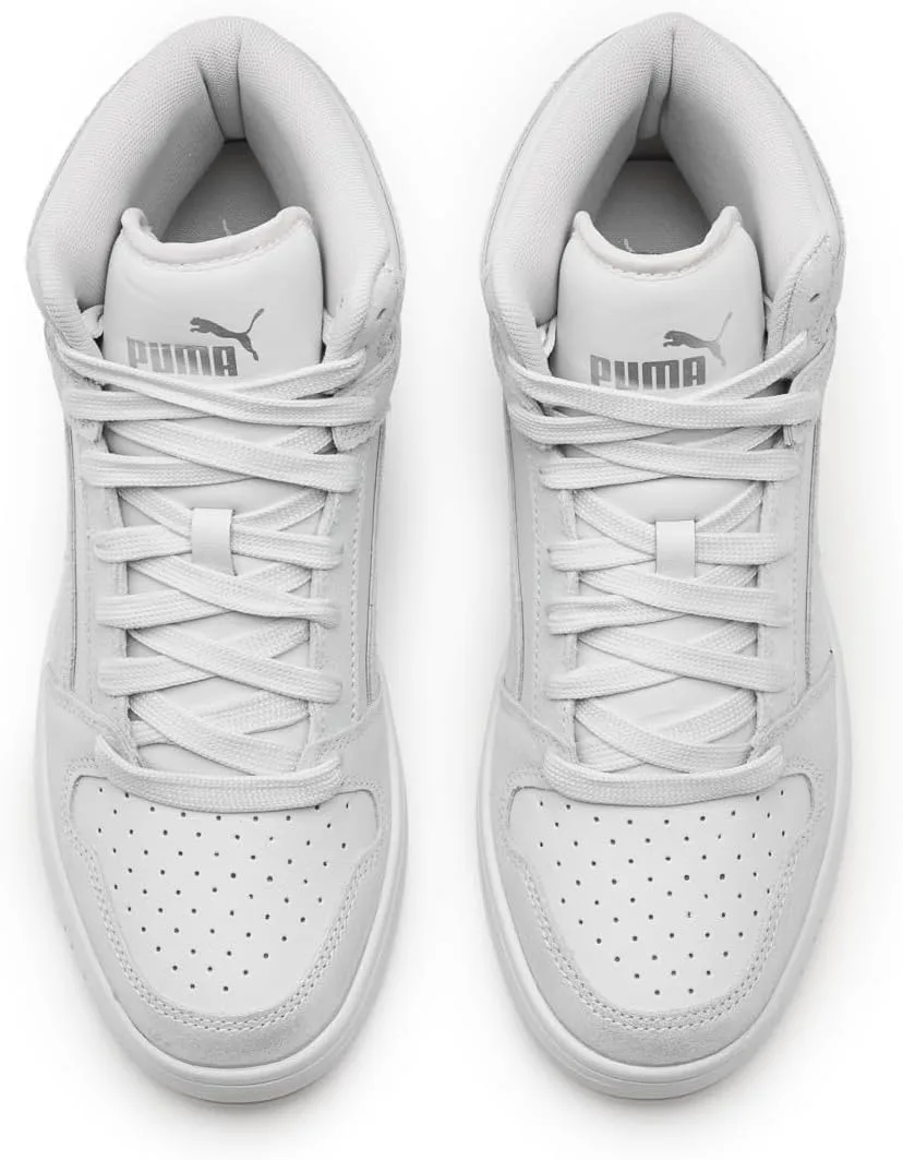 Женские кроссовки Puma Rebound Layup Luster Mid, серый/серебристый