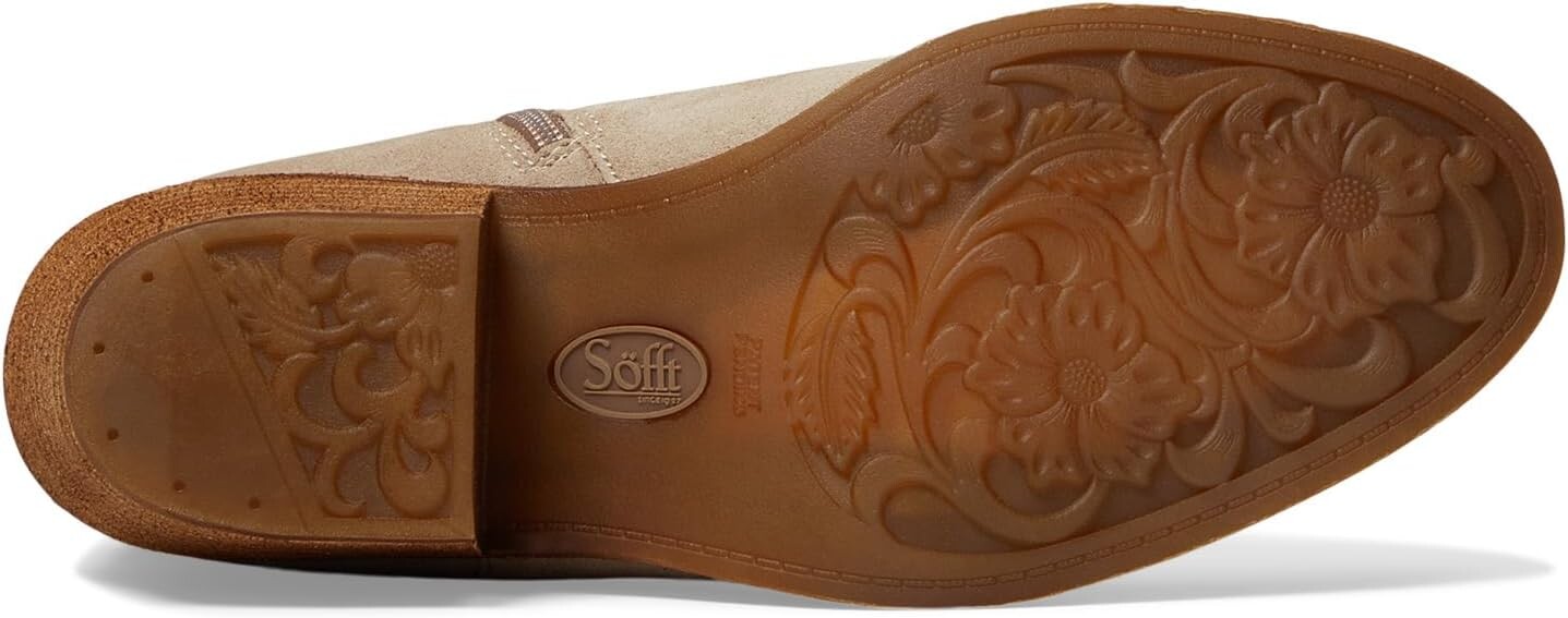 Сапоги Sharnell Heel Waterproof Sofft, цвет Cashmere Oiled Cow Suede — фото 3