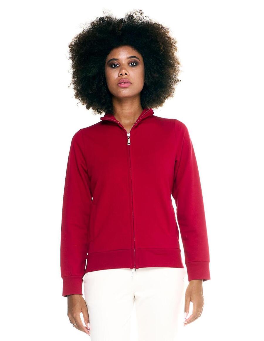 

LEONE 1947 APPAREL Женская толстовка Simple Leone с застежкой-молнией