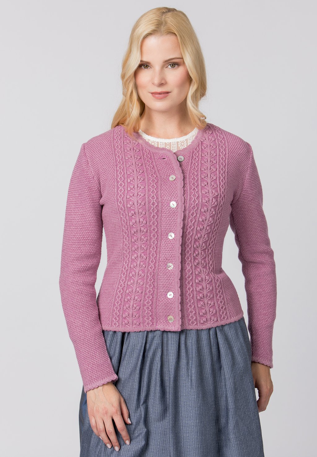 

Кардиган MABELLA Stockerpoint, светло-розовый