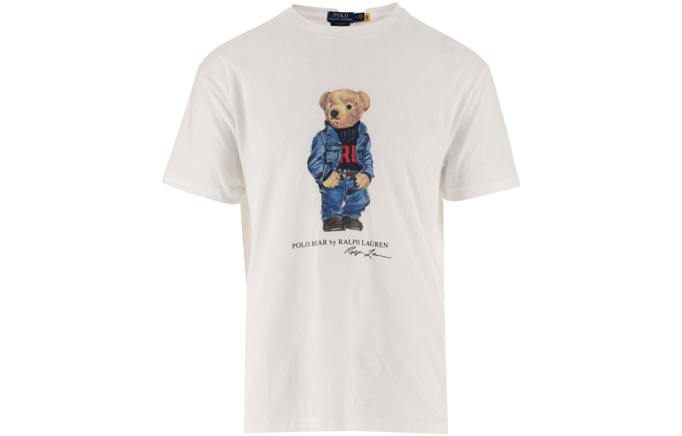 

Polo Ralph Lauren Футболка мужская белая, Белый, Polo Ralph Lauren Футболка мужская белая