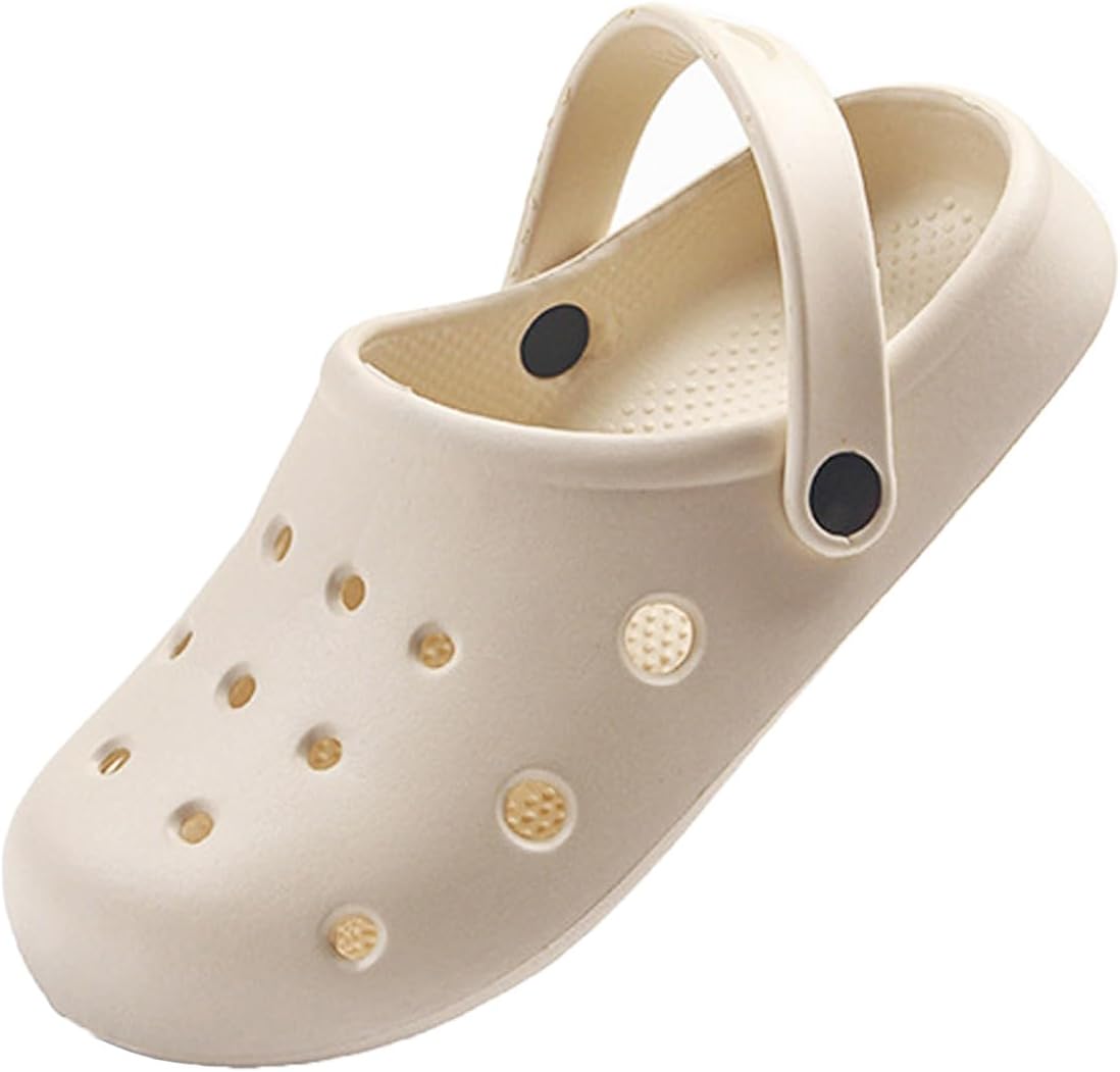 

Садовые сабо для женщин и мужчин, противоскользящая обувь, шлепанцы, сандалии-мюли, классические тапочки для носки вне дома, повседневная обувь, нескользящая, с воздушной подушкой и толстой подошвой Shuyo, бежевый