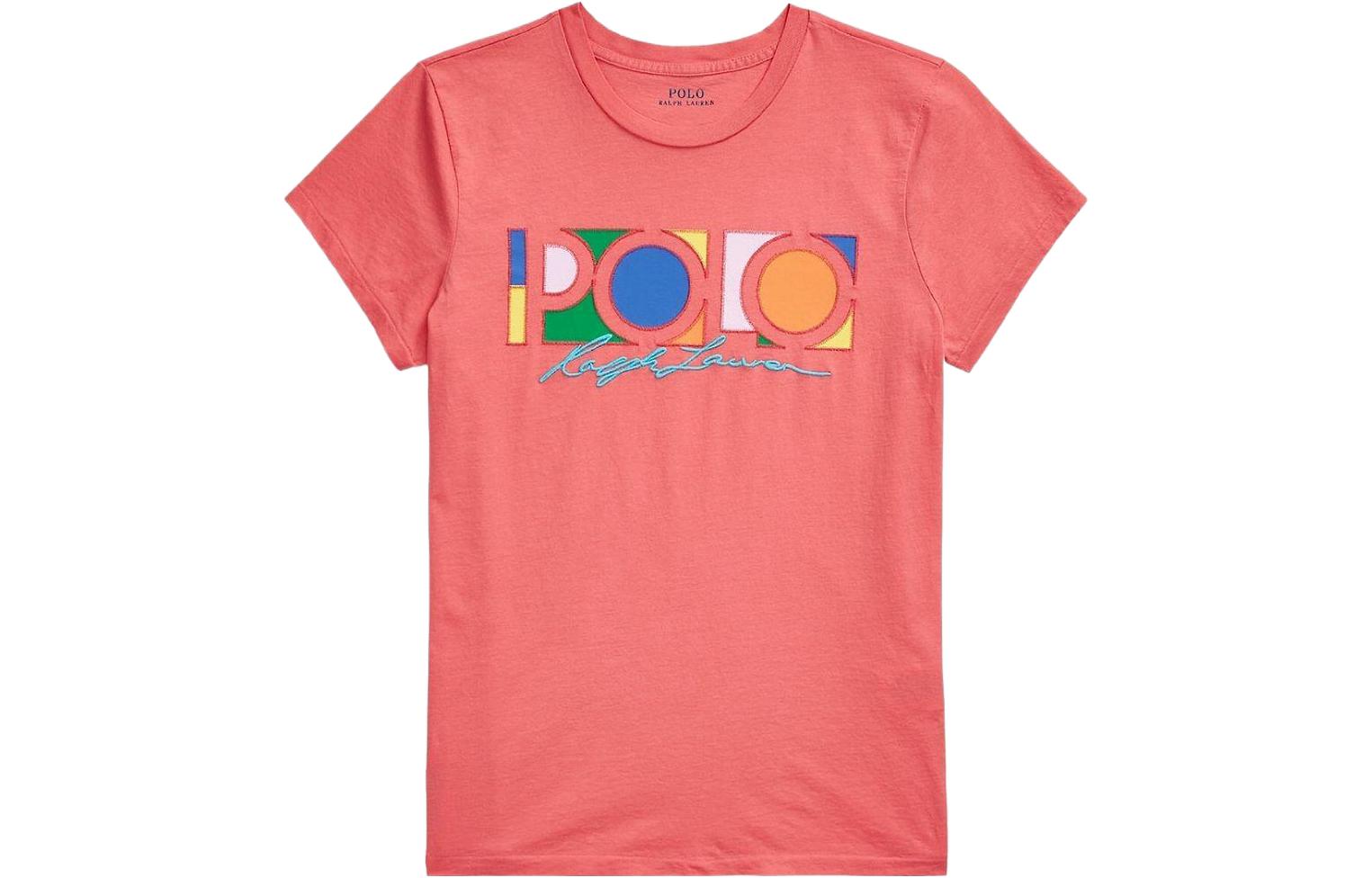 

Polo Ralph Lauren Женская розовая футболка, Розовый, Polo Ralph Lauren Женская розовая футболка