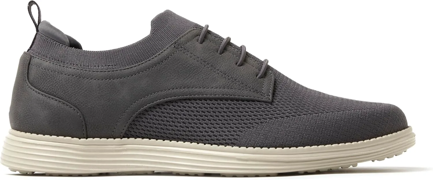 Мужские туфли Dearfoams Nash Slip-On Oxford, легкие, дышащие, с поддержкой свода стопы — фото 2