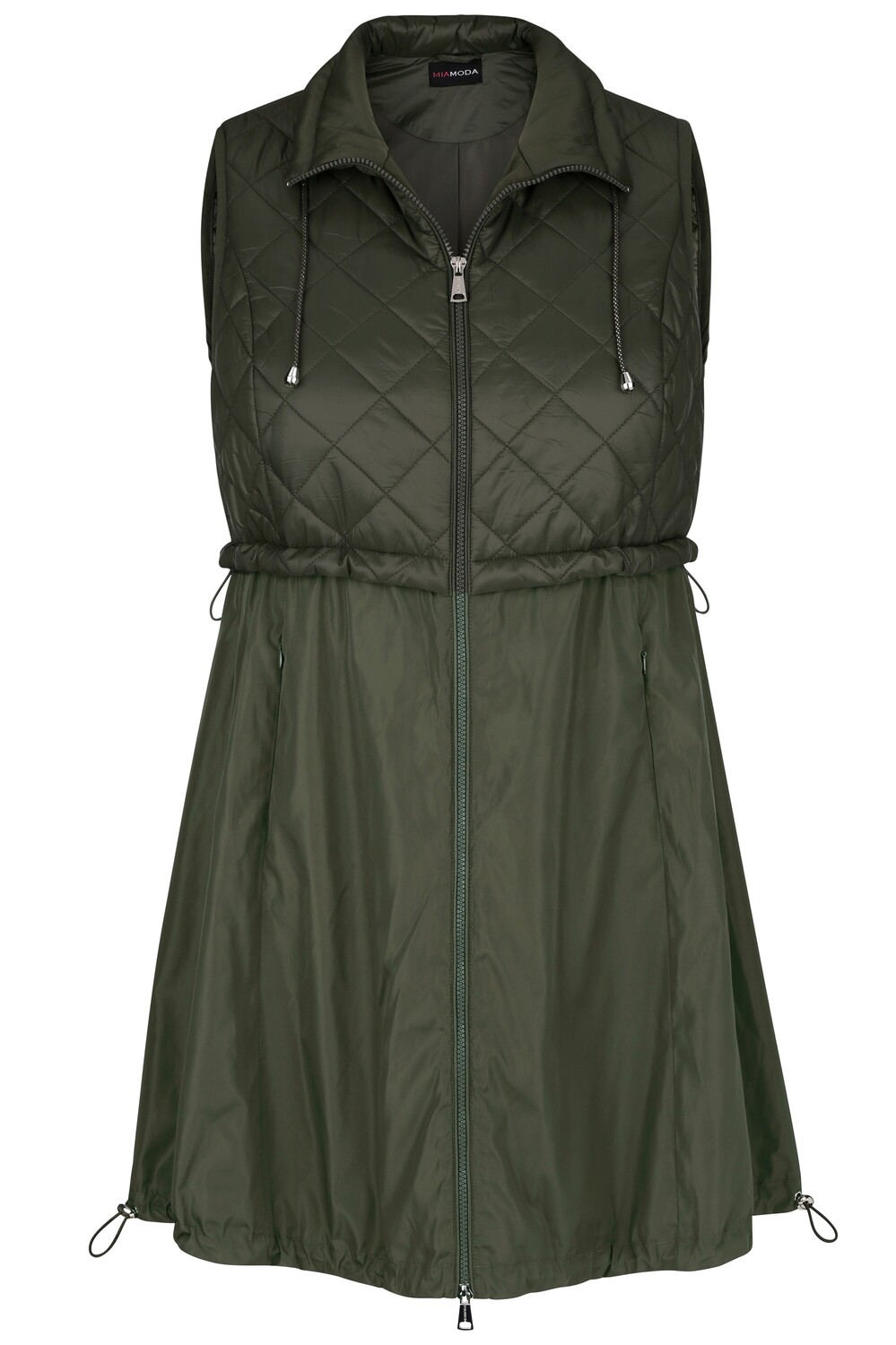 

Утепленный жилет MIAMODA, хаки