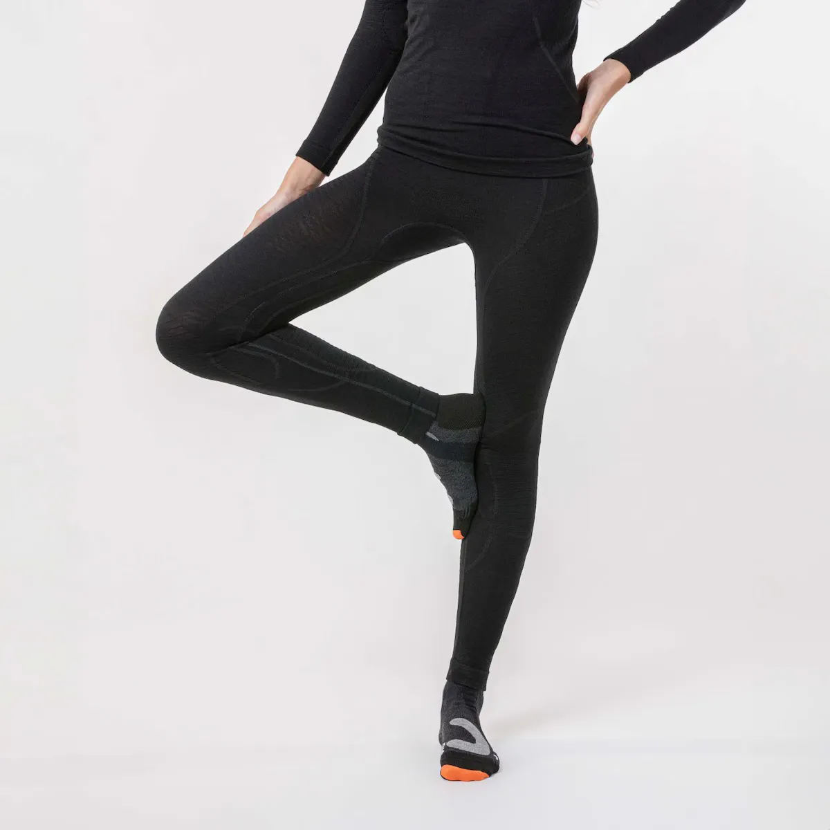 

Женские лыжные колготки MERINO X-Bionic, чёрный