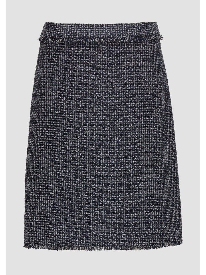 

Мини-юбка sOliver BLACK LABEL kurz, синий