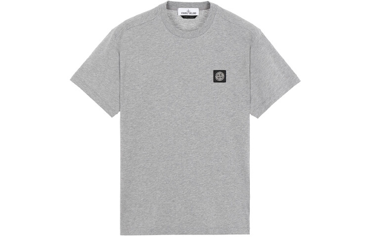 

Футболка мужская серая Stone Island, серый
