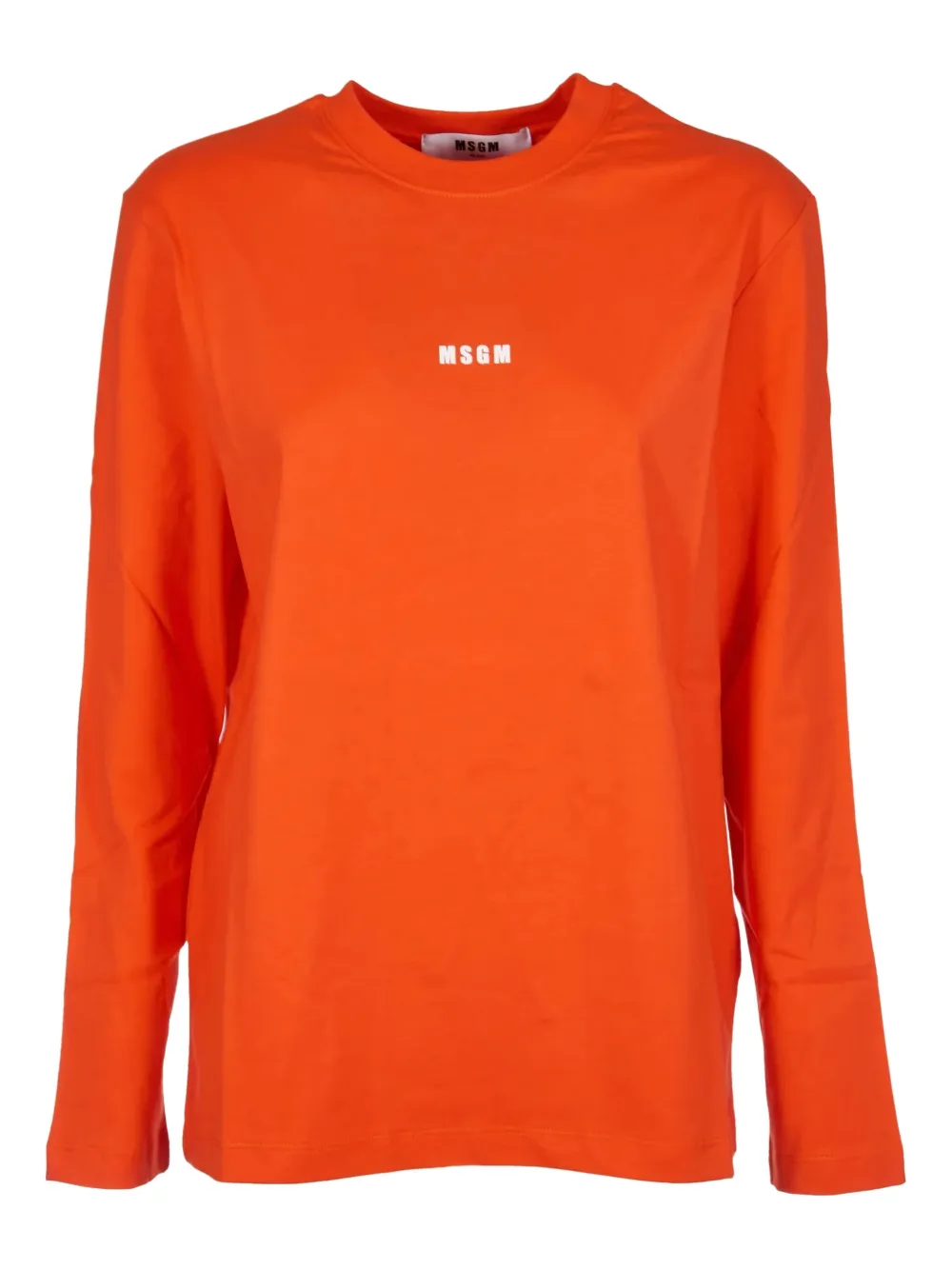 

Лонгслив с вышитым логотипом MSGM, красный