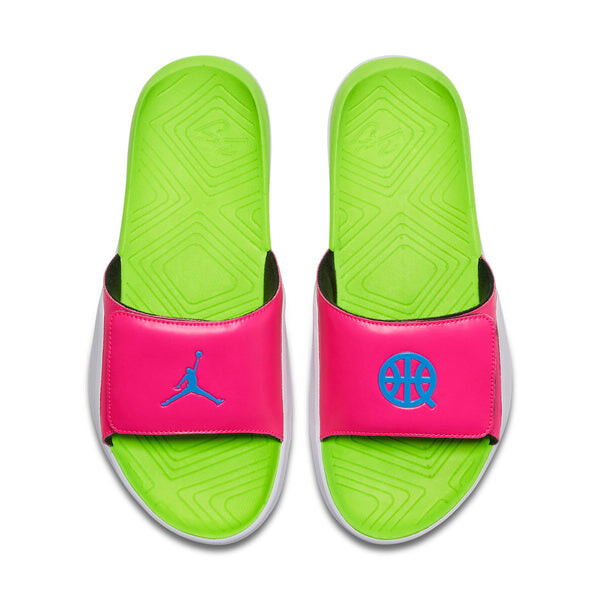 Тапочки hydro 7 slide quai 54 розовые Air Jordan, розовый — фото 3