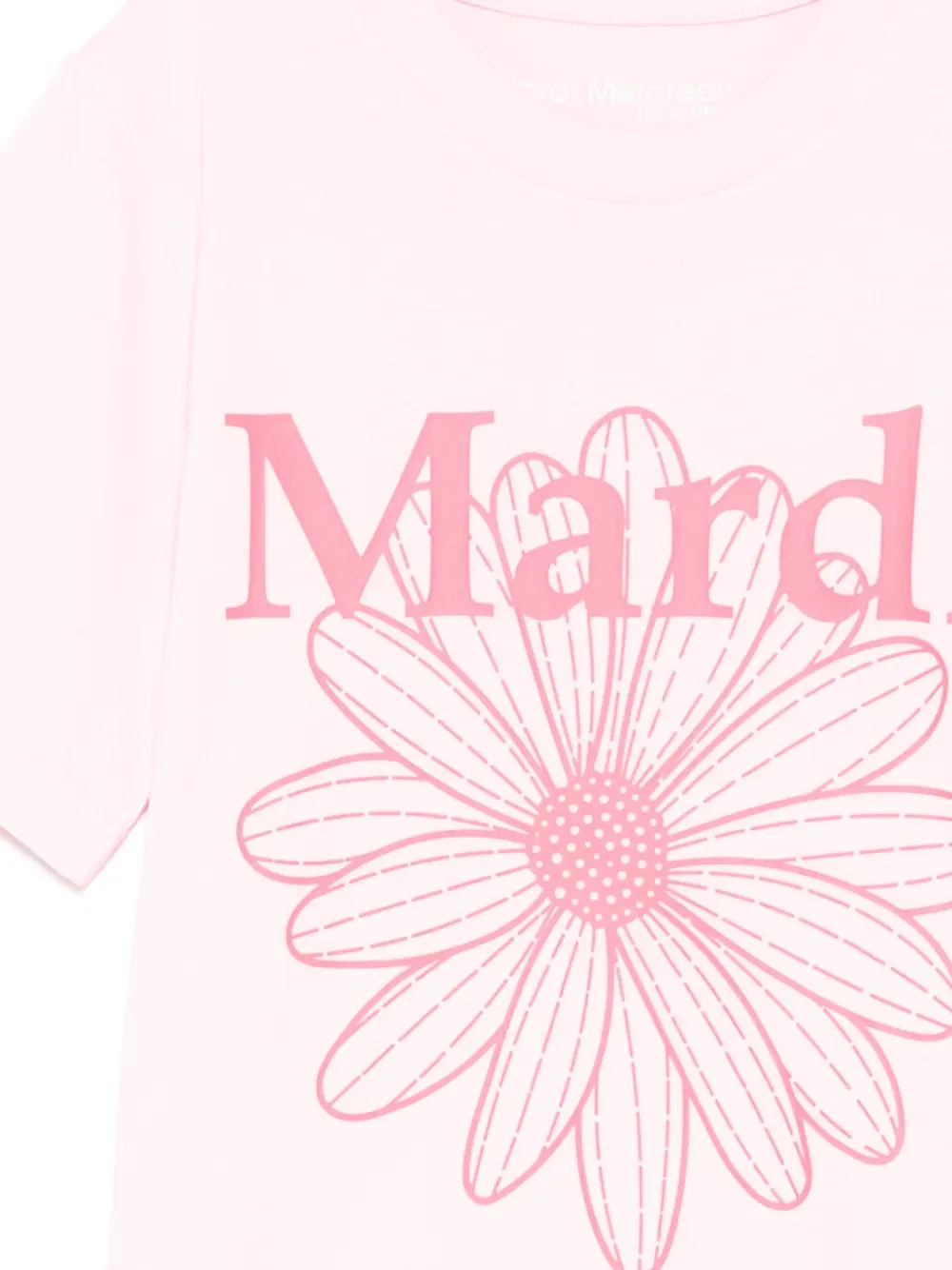 Футболка Flowermardi Mardi Mercredi Les Petites, розовый — фото 3