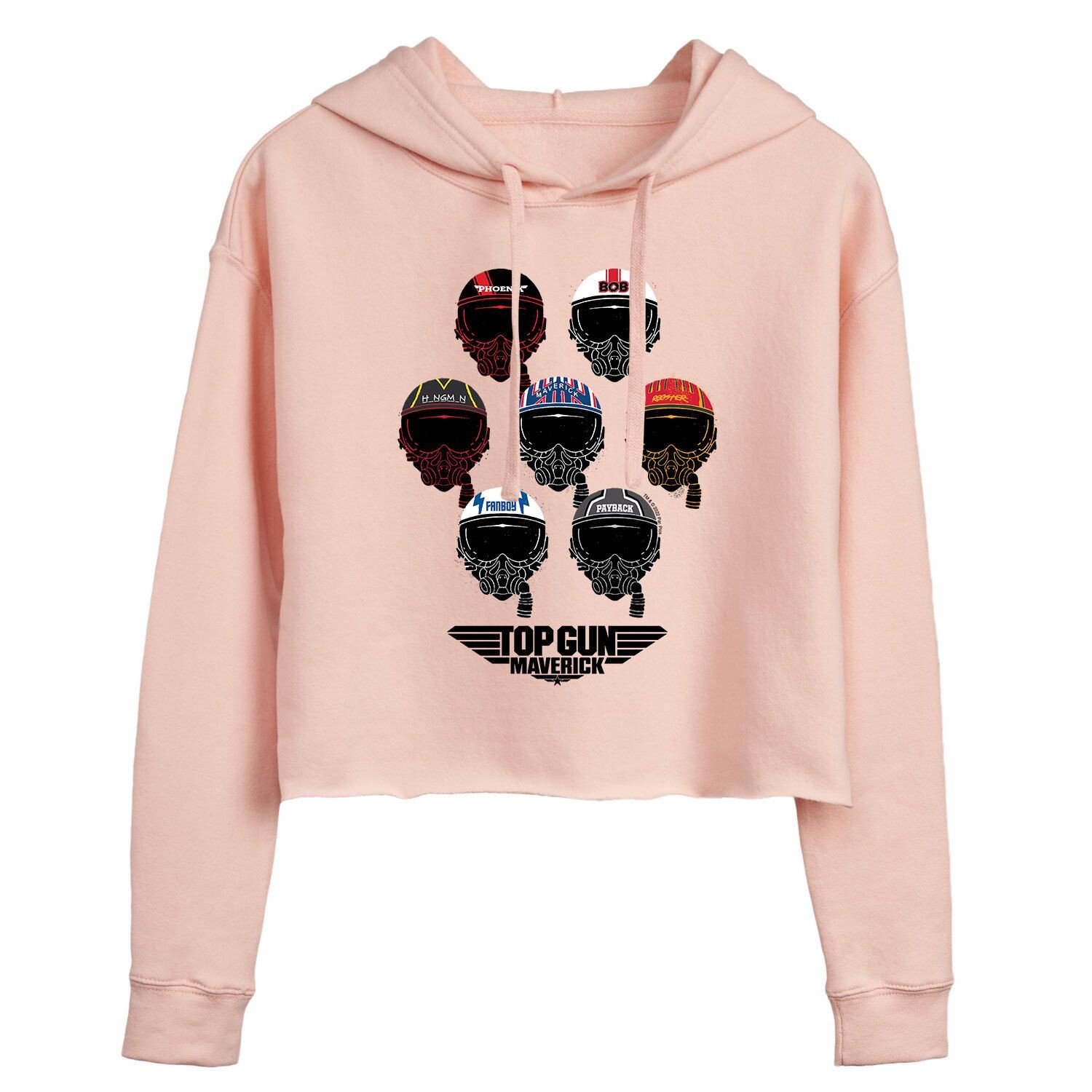 

Худи с рисунком Juniors' Top Gun Aviator Licensed Character, розовый