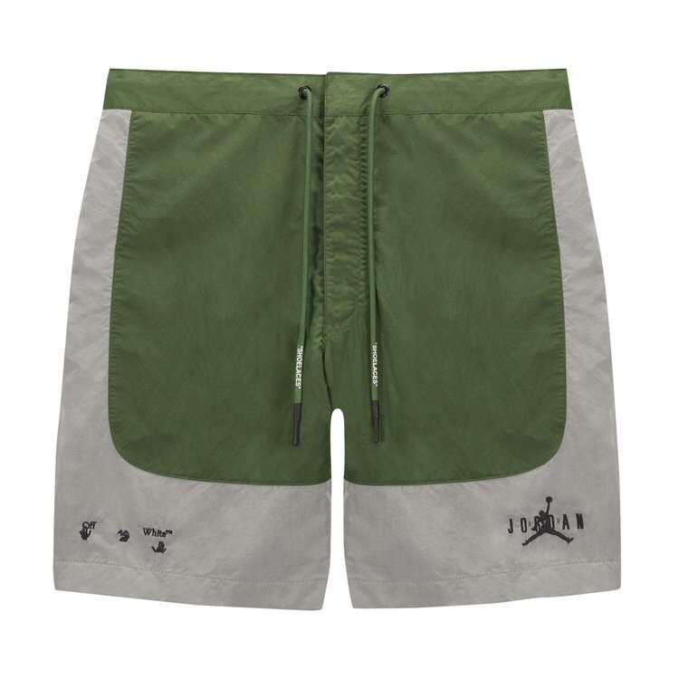 

Шорты Air Jordan x Off-White MJ Baggy 'Forest Green/Phantom/Black', зеленый