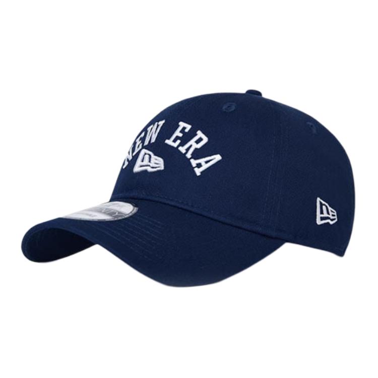 

New Era Хлопковая бейсболка унисекс темно-синяя, Navy Blue