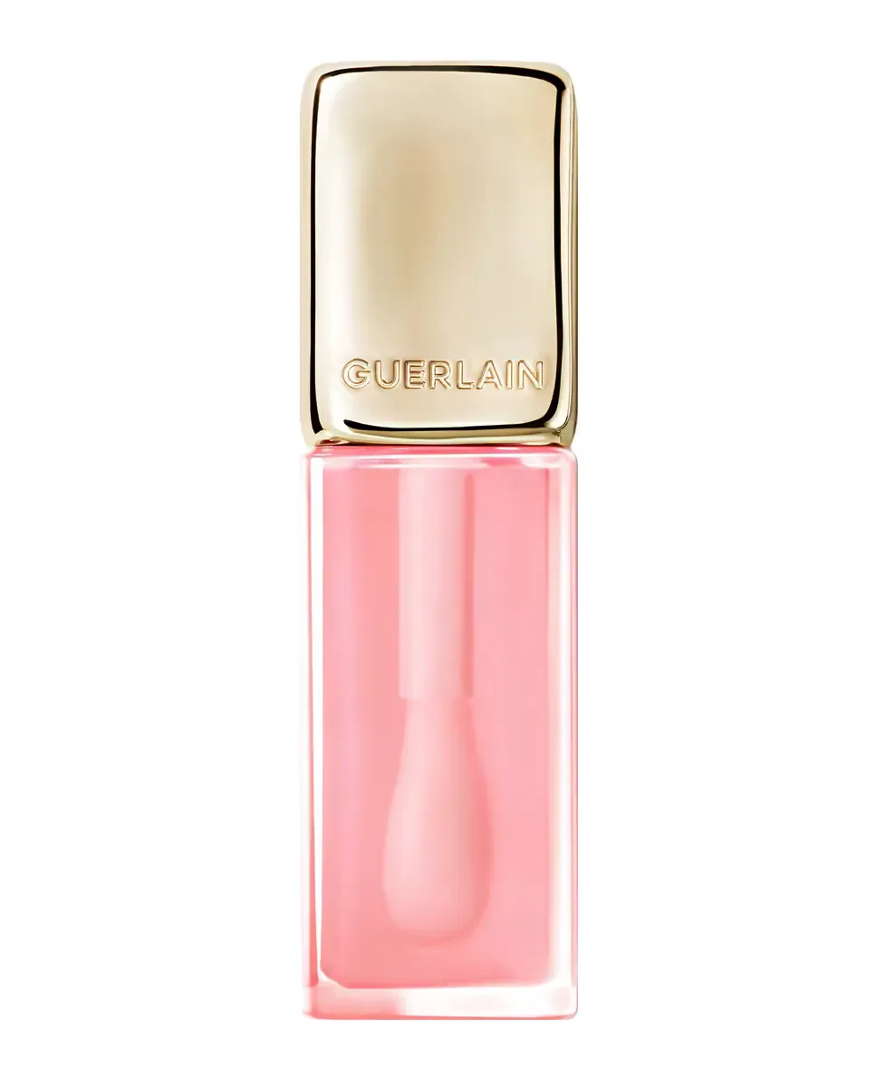 KissKiss Bee Glow Oil Масло для губ с цветом, обогащенное медом, 92% натурального происхождения Guerlain, Rose 258