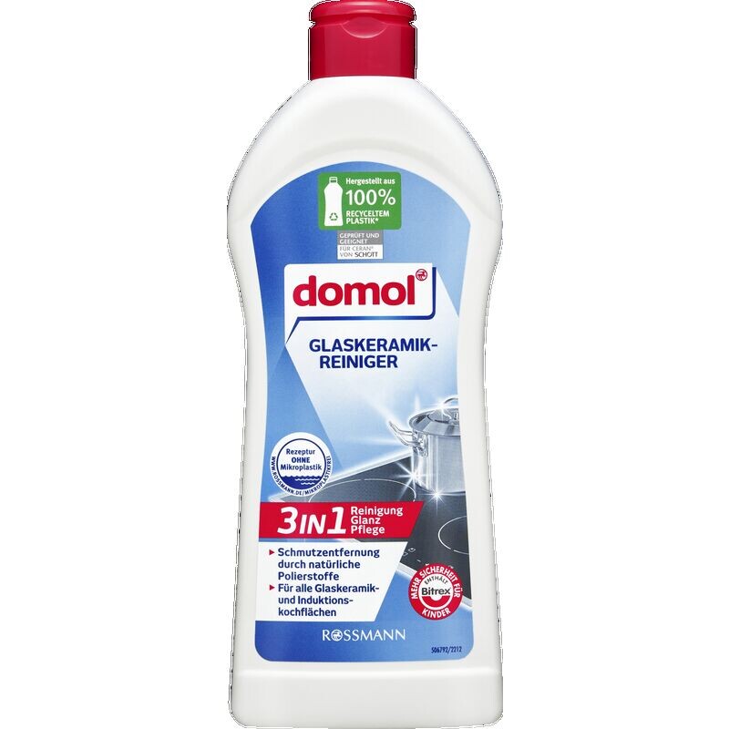 

Средство для чистки стеклокерамики domol, 300 ml