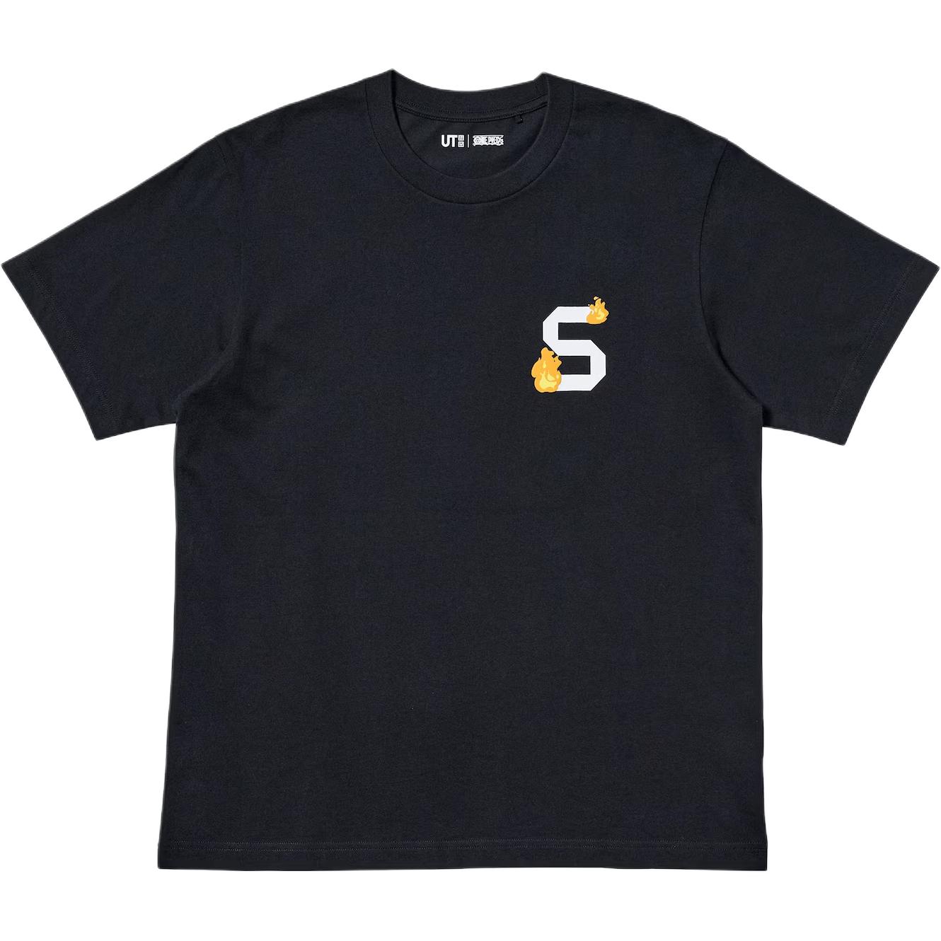 

UNIQLO Футболка HAIZEIWANG,LIANMINGKUAN One Piece Collaboration Edition SS25 мужская black, Черный, UNIQLO Футболка HAIZEIWANG,LIANMINGKUAN One Piece Collaboration Edition SS25 мужская black