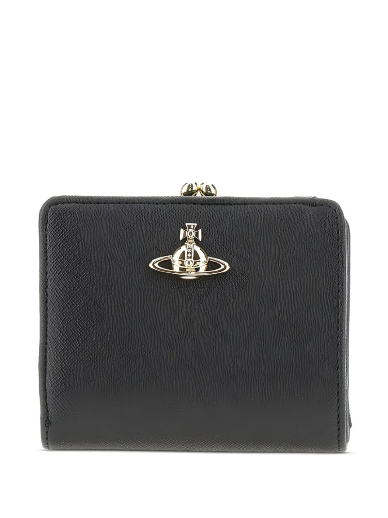 

Кошелек Frame с эффектом металлик Vivienne Westwood, черный