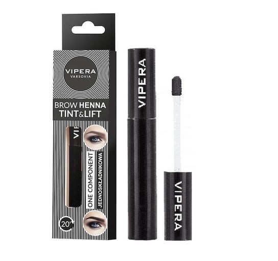 

Хна для бровей, Темный Графит, 5 мл Vipera, Henna Tint&Lift
