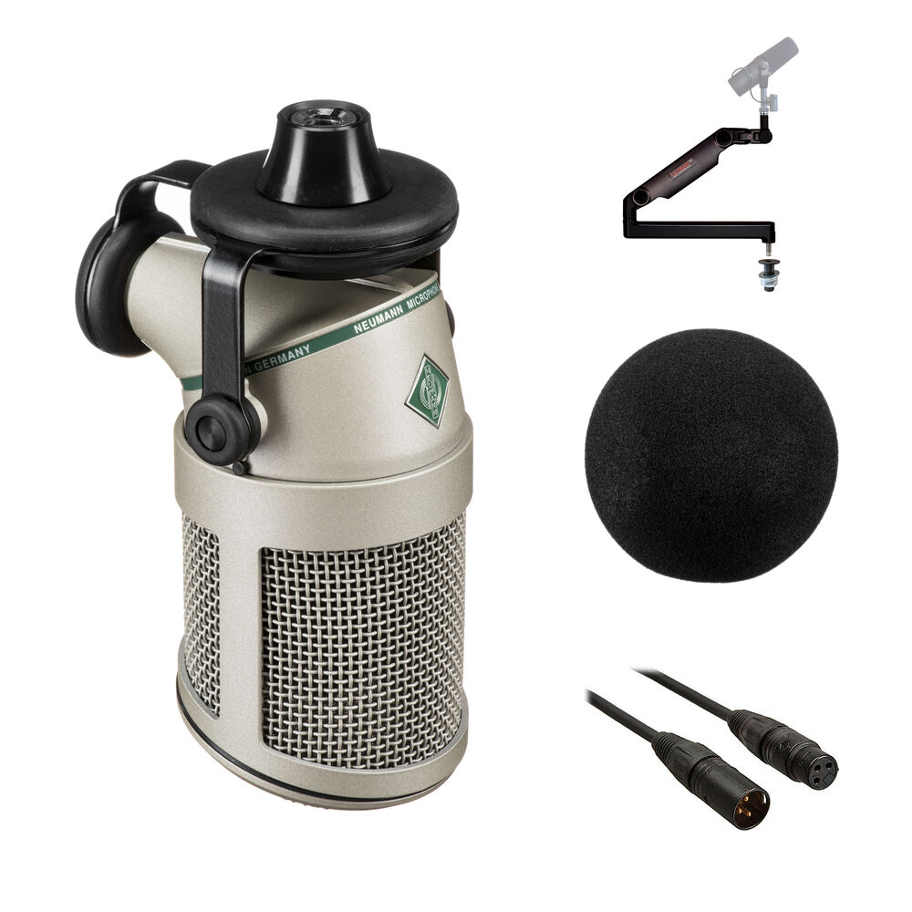 

Динамический микрофон Neumann BCM 705 Dynamic Broadcast Microphone Kit with Boom Arm,