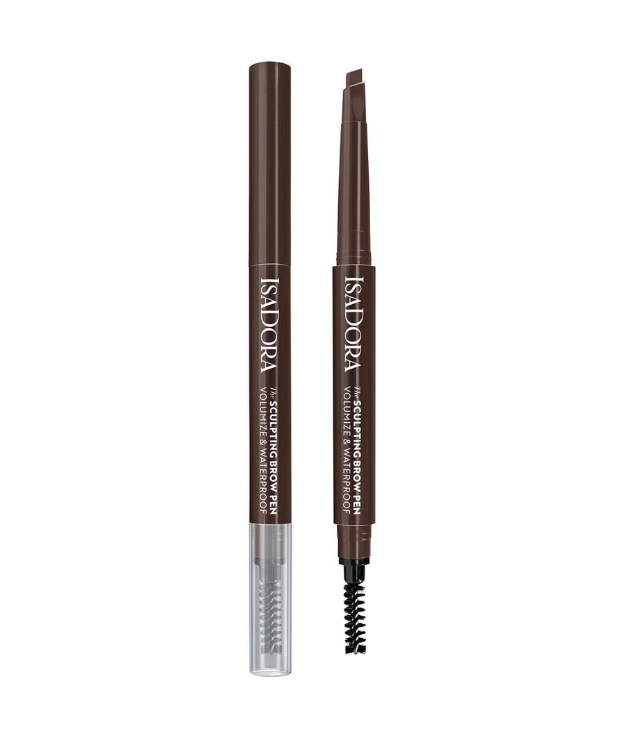 

Карандаш для бровей IsaDora Sculpting Brow Pen With Brush, Nr. 02 - Dark Brown, 0.2g