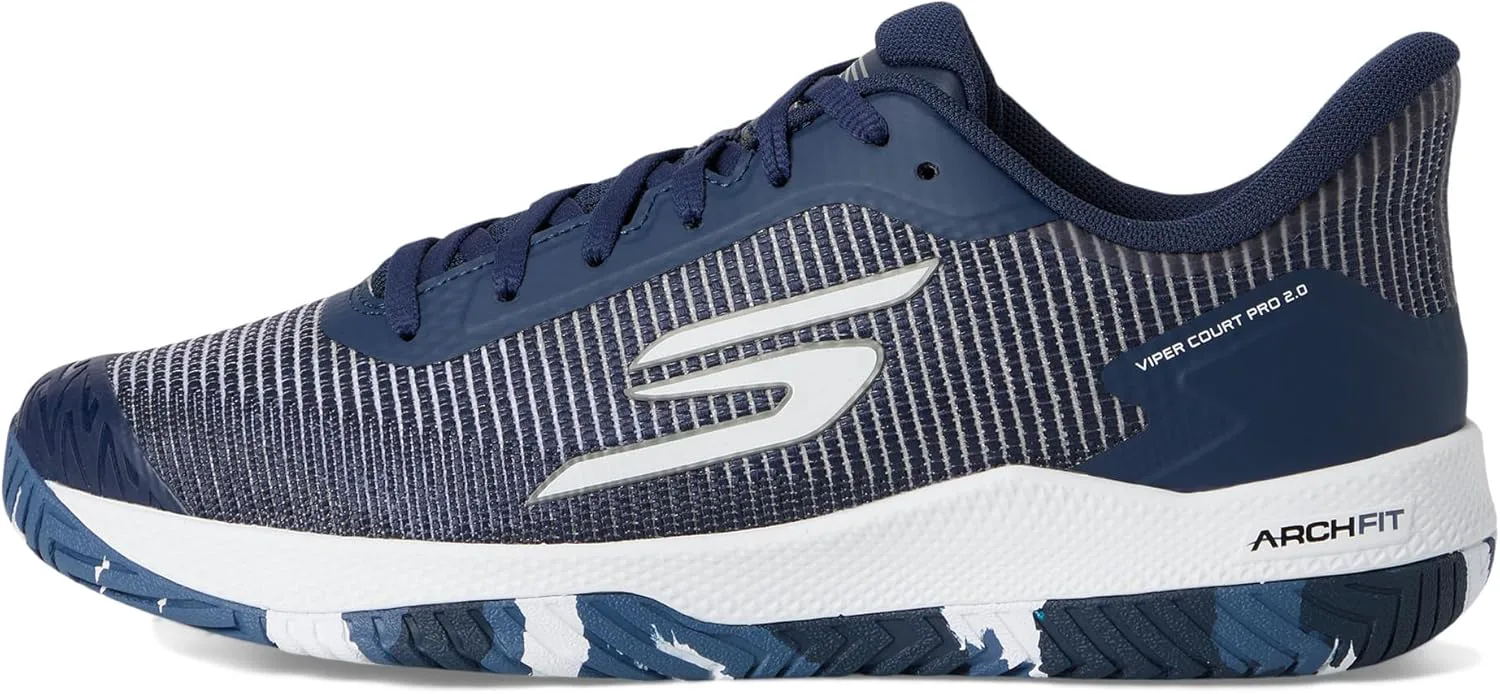 Кроссовки Skechers для мужчин Pickleball Viper Court Pro 2.0, темно-синий — фото 4