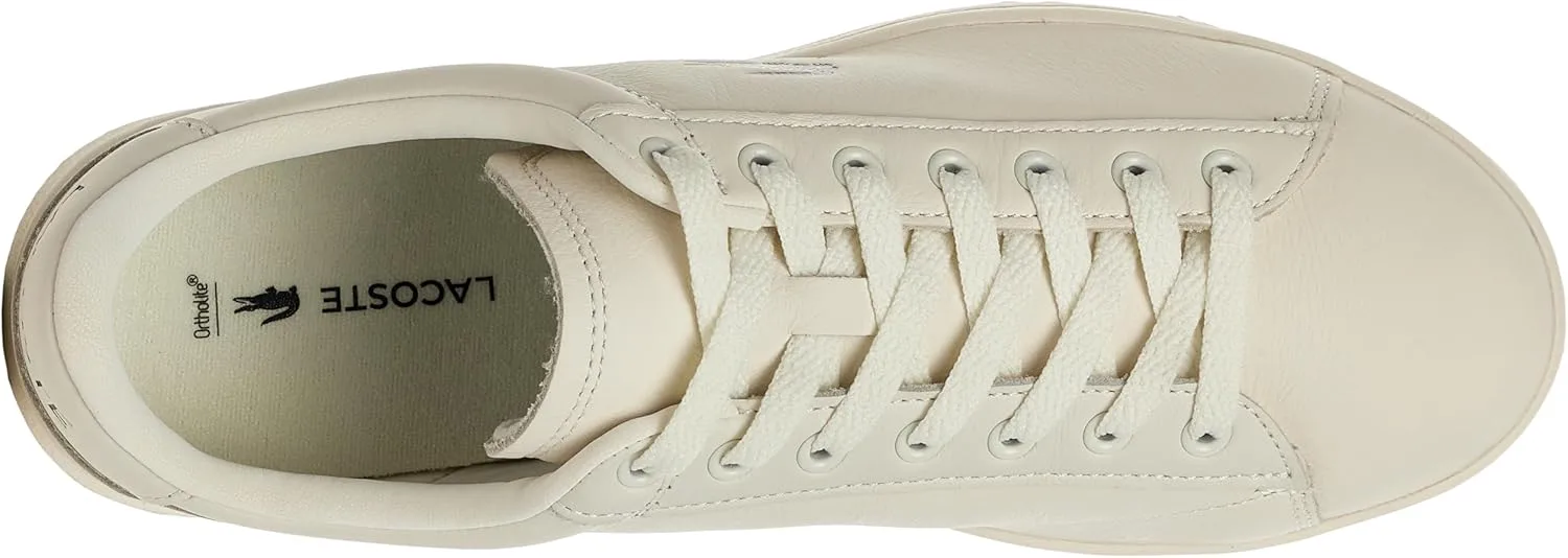 Мужские кроссовки Lacoste Carnaby Set 225 1 Sma, слоновая кость — фото 4