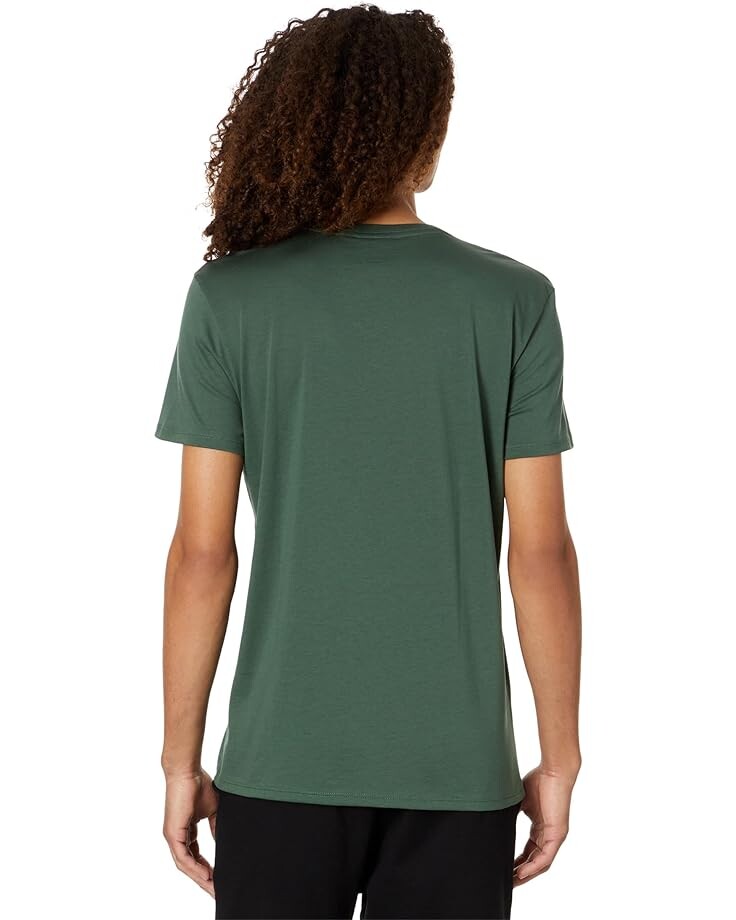 

Футболка Lacoste Short Sleeve V-Neck Pima Jersey T-Shirt, цвет Sequoia
