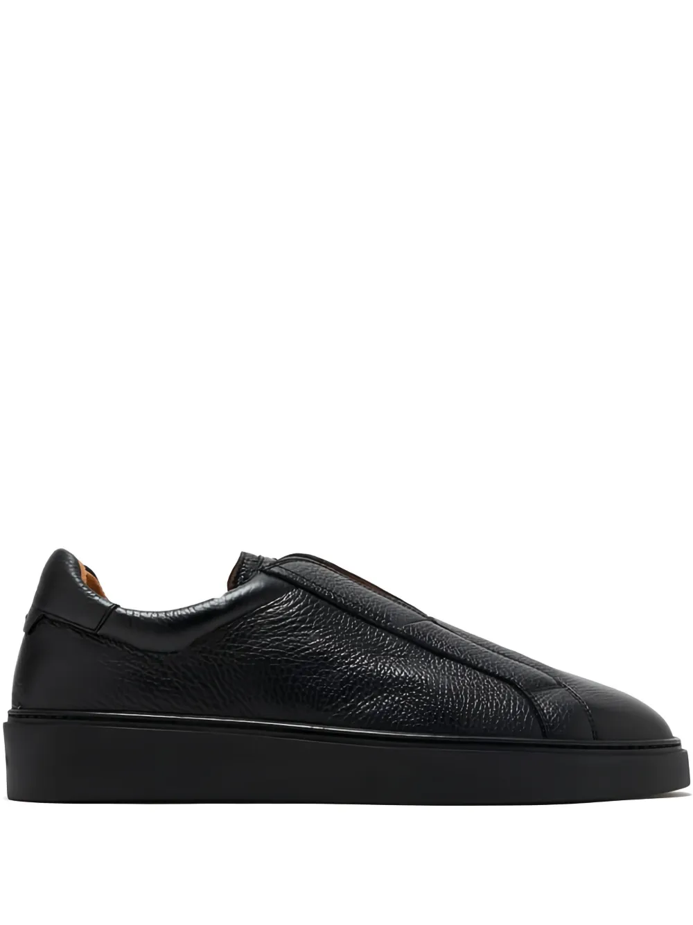 

Кожаные кеды без застежек Magnanni, черный