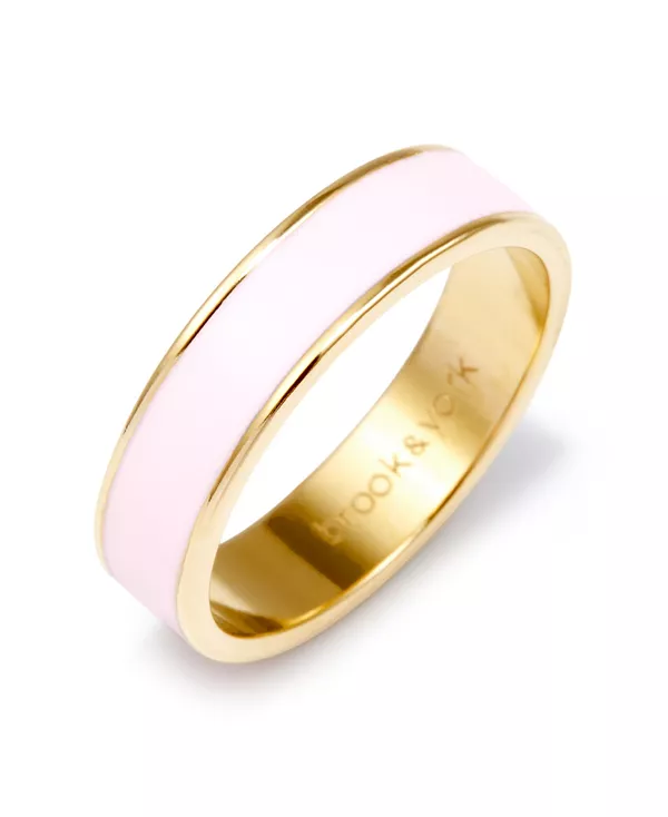 

Эмалевое кольцо Мэдисон Brook & York, gold