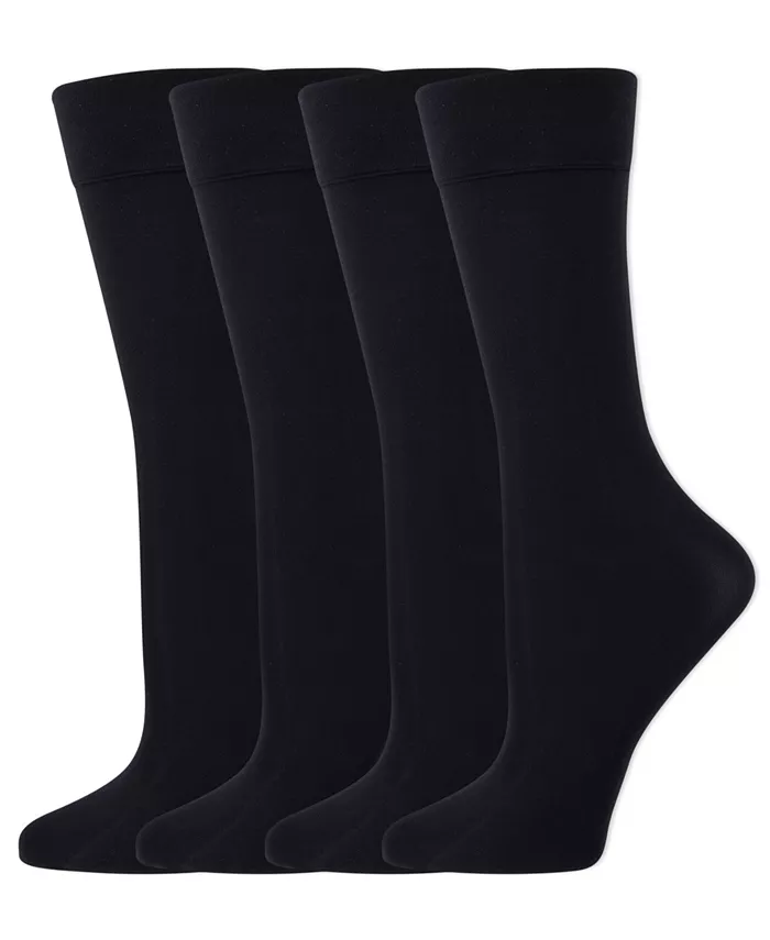 

Женские полупрозрачные сетчатые носки-колготки, набор из 4 пар Lauren Ralph Lauren