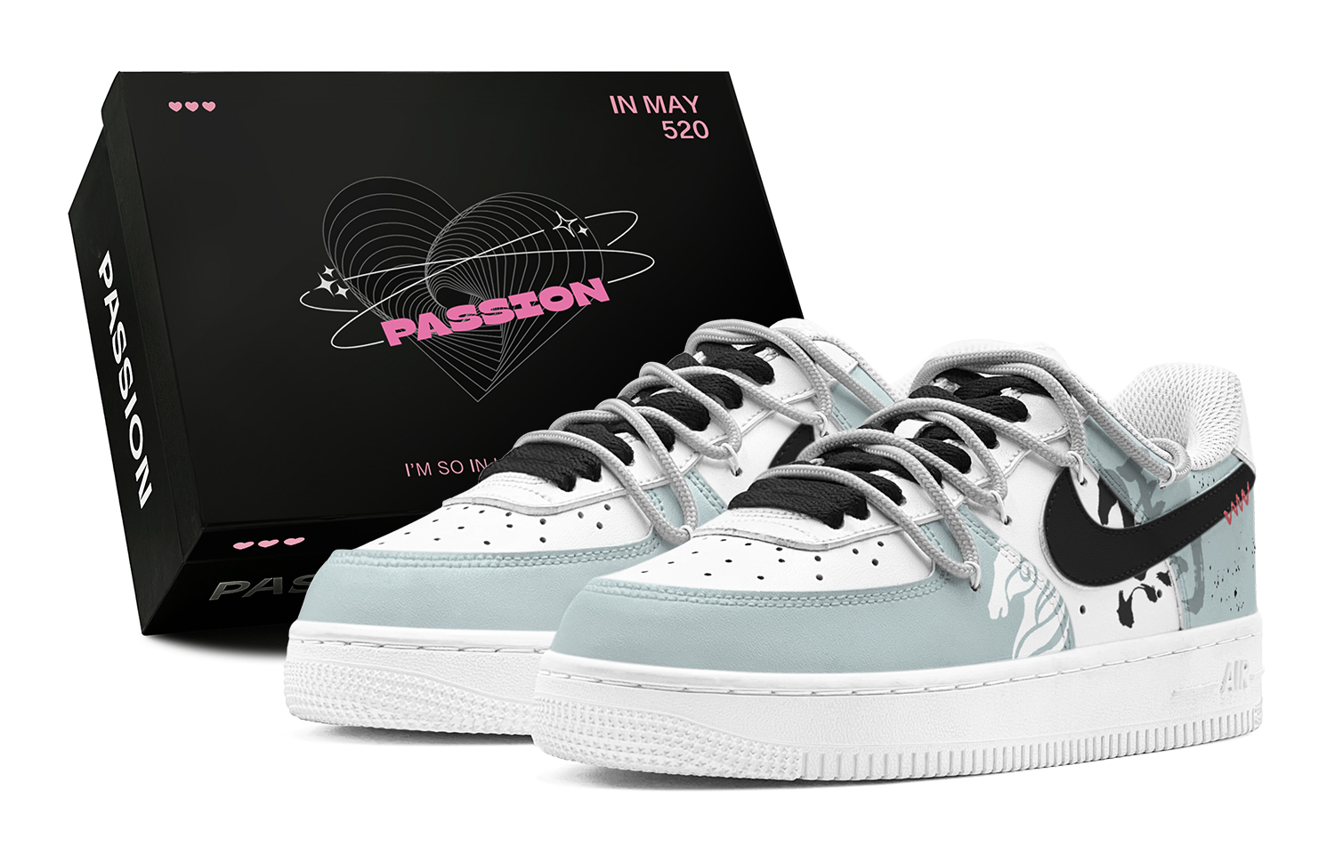 

Nike Air Force 1 Skateboard Shoes мужские низкие белые
