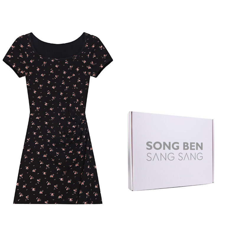 

Matsumoto mourns Matsumoto Траурное женское платье с шортами и рукавами, Черный (длинный)