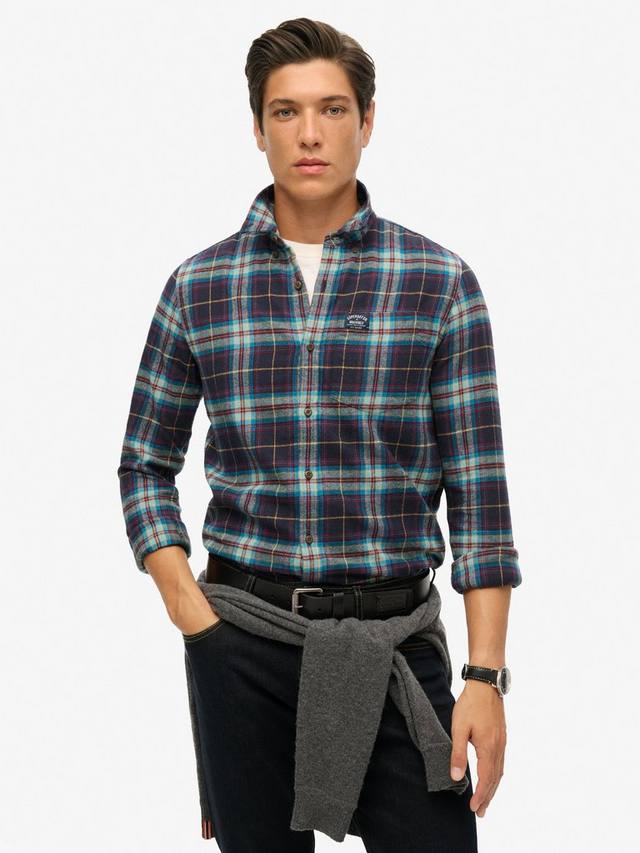 

Хлопковая клетчатая рубашка в стиле Lumberjack Superdry, Drayton Check