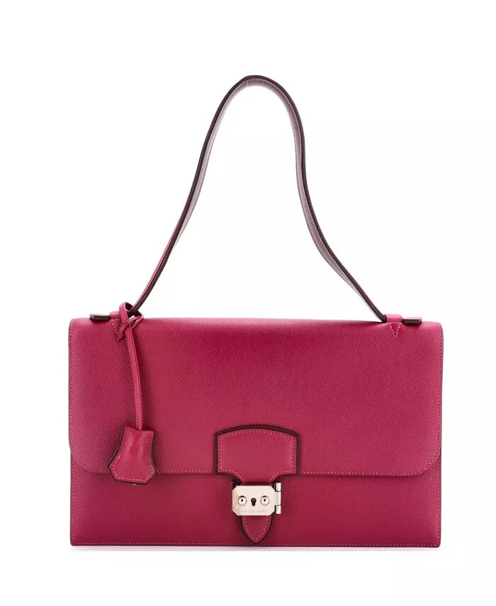 

32 Сумочка Illico Elan Эпсом Pre-Owned HERMÉS, фиолетовый