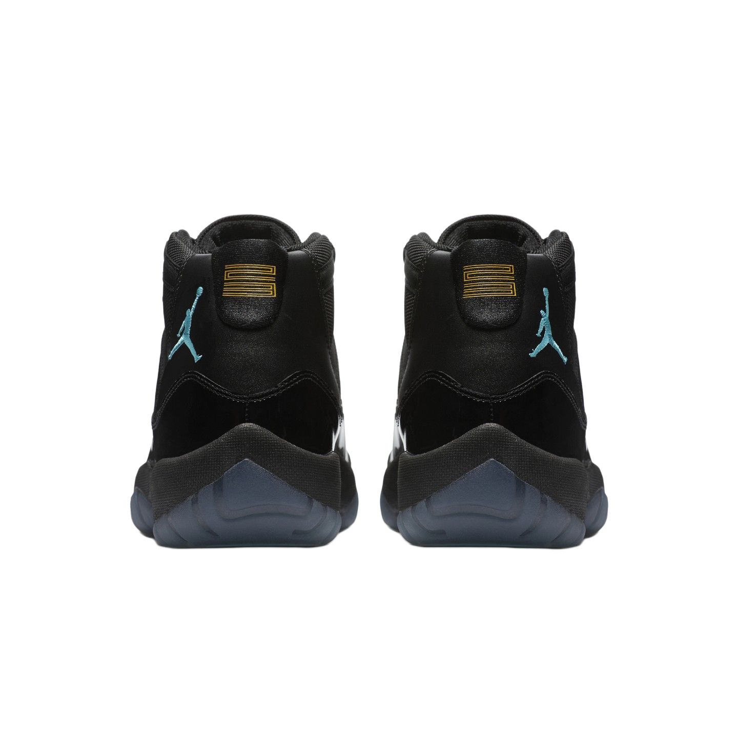 Jordan Air 11 Slip Resistant Abrasion Resistant High top детские баскетбольные кроссовки черный синий Unisex — фото 4