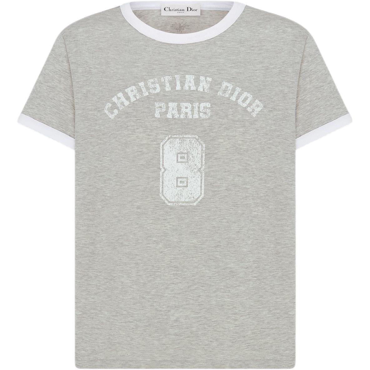 

Футболка женская серая DIOR, серый
